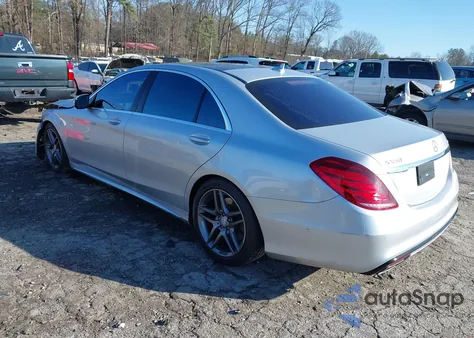 2015 Mercedes-Benz S 550 4Matic from USA, damaged, VIN WDDUG8FB2FA158501